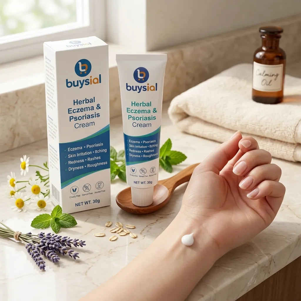 Buysial Herbal Eczema & Psoriasis Cream