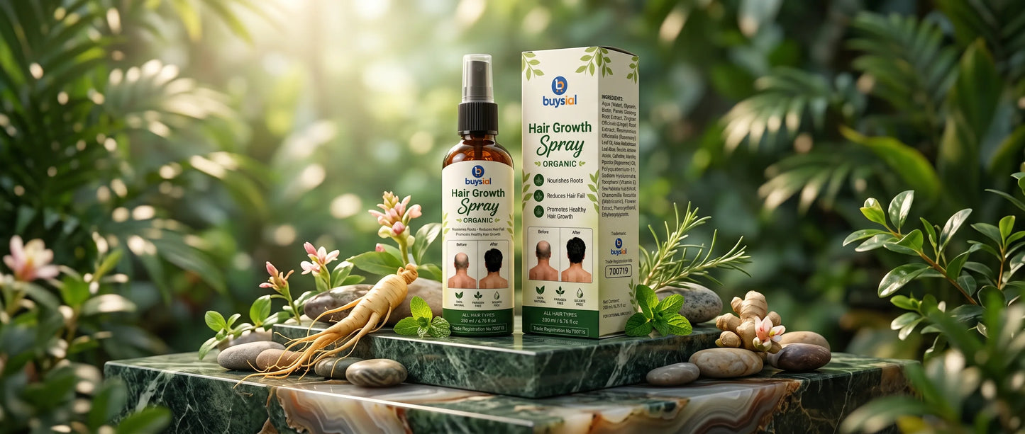 BUYSIAL ORGANIC HAIR GROWTH SPRAY